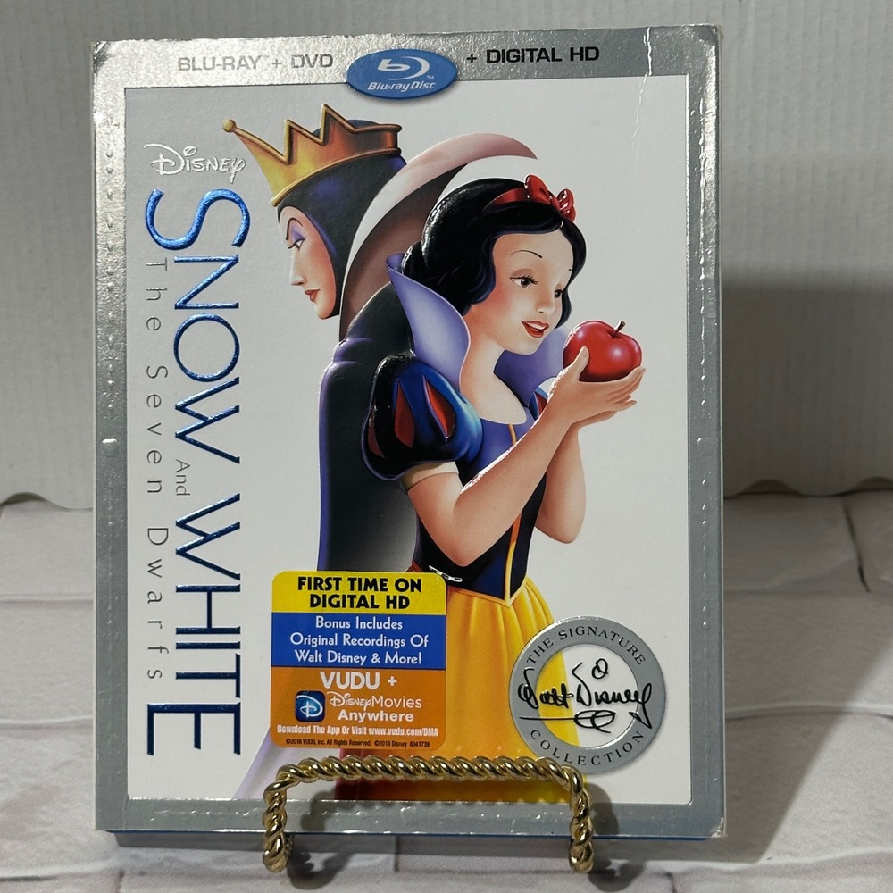 Disney Snow White and the Seven Dwarfs‎ Blu-ray DVD Signature Collection 2016 G